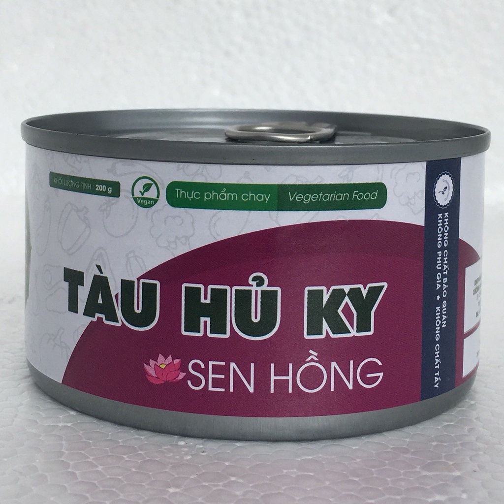 Tàu hủ ky sen hồng Bình Loan 200g ngon, thuần chay, dễ dàng chế biến