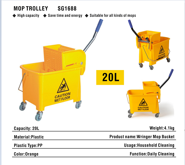 Limited Time Offer] Slim Long Rectangle Collapsible Mop Bucket for