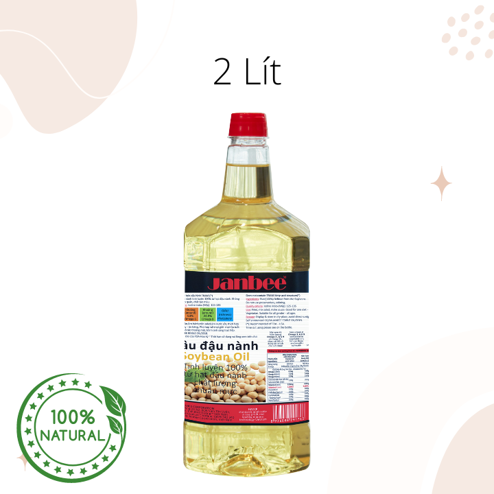 Dầu Đậu Nành Janbee 2L