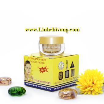 KEM MỤN - THÂM - TRẮNG DA- MỜ SẸO LINH CHI VÀNG 15G