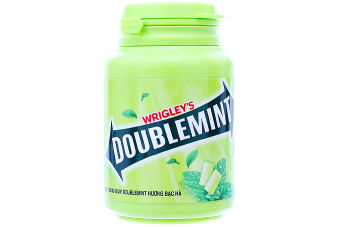 Kẹo cao su Wrigley's Doublemint vị bạc hà hộp 40 viên