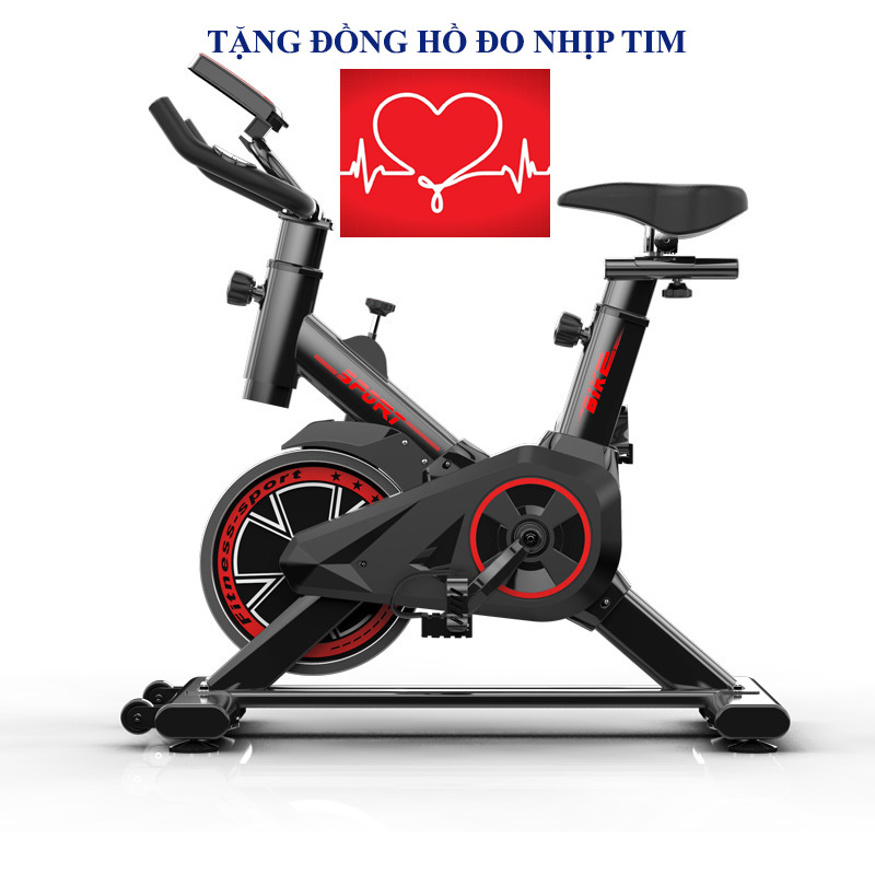 Xe đạp tập thể dục tại nhà cao cấp Sport bike X7, xe đạp thể thao Gym bảo hành 12 tháng