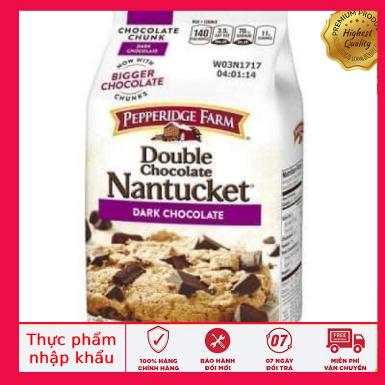 Bánh Vị Socola Đen Nguyên Chất Nantucket Pepperidge Farm 220G