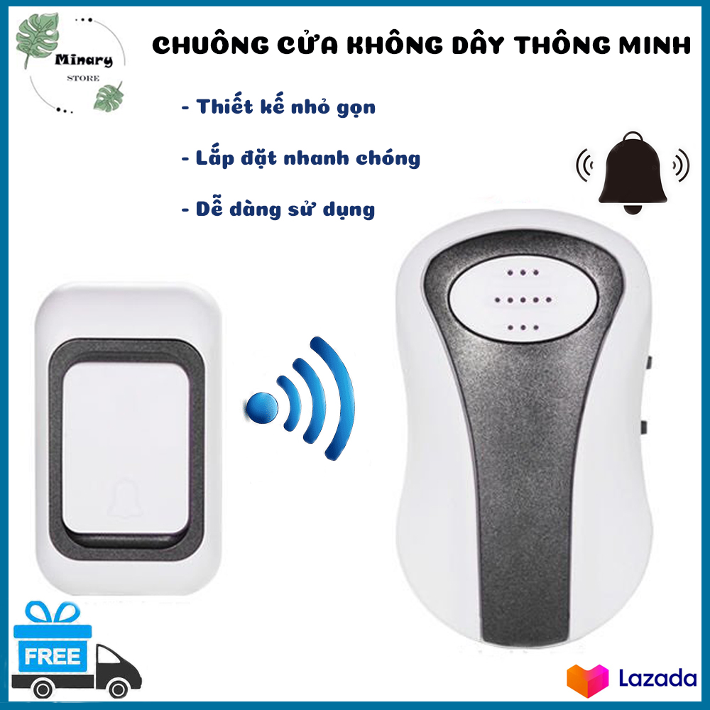 Chuông Báo Dành Cho Người Già, Chuông Báo Khách K Dây, Chuông Bấm Báo Khách. Thiết kế nhỏ gọn, lắp đặt nhanh chóng, dễ sử dụng. GIÁ ƯU ĐÃI. MUA NGAY.