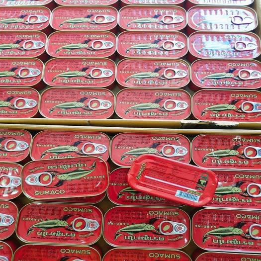 10 Hộp Cá mòi Sốt Cà Thái Lan SUMACO 125g Thượng Hạng