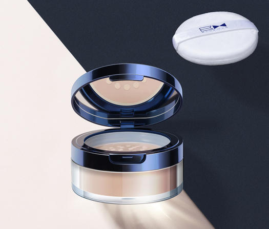 Phấn Phủ BB Cream Makeup Kiểm Soát Dầu Kết Hợp Che Khuyết Điểm Blueman 10g Cao Cấp