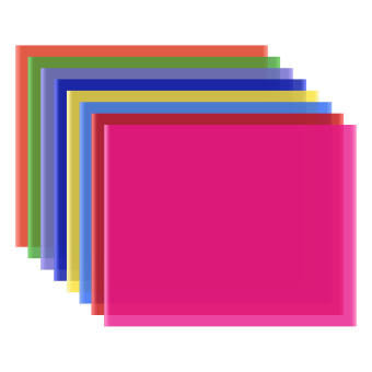 Andoer Bộ Lọc Ánh Sáng Dạng Gel Trong Suốt Cho Thú Cưng 8 Màu, Gel Chỉnh Màu Lớp Phủ Màu 50*40Cm/20 * 16in Bộ Lọc Ánh Sáng Tấm Nhựa Cho Đèn LED Studio Đèn Flash Nhấp Nháy Ánh Sáng DJ