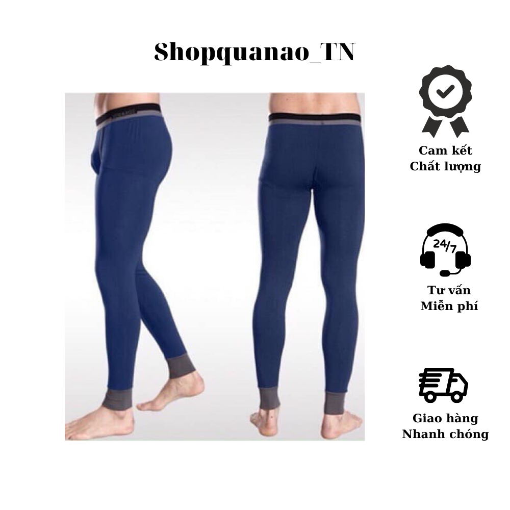 Quần giữ nhiệt nam - Quần Legging giữ nhiệt nam cho mùa đông - co giãn