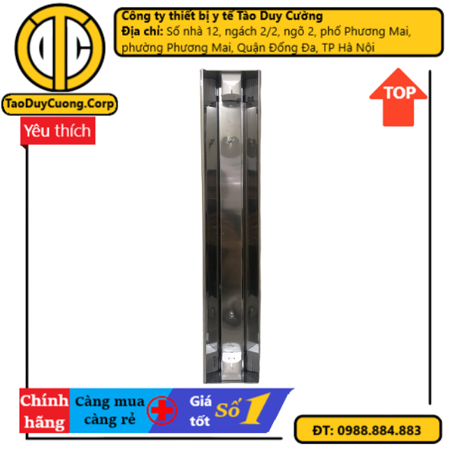 Máng đèn cực tím - máng đèn uv
