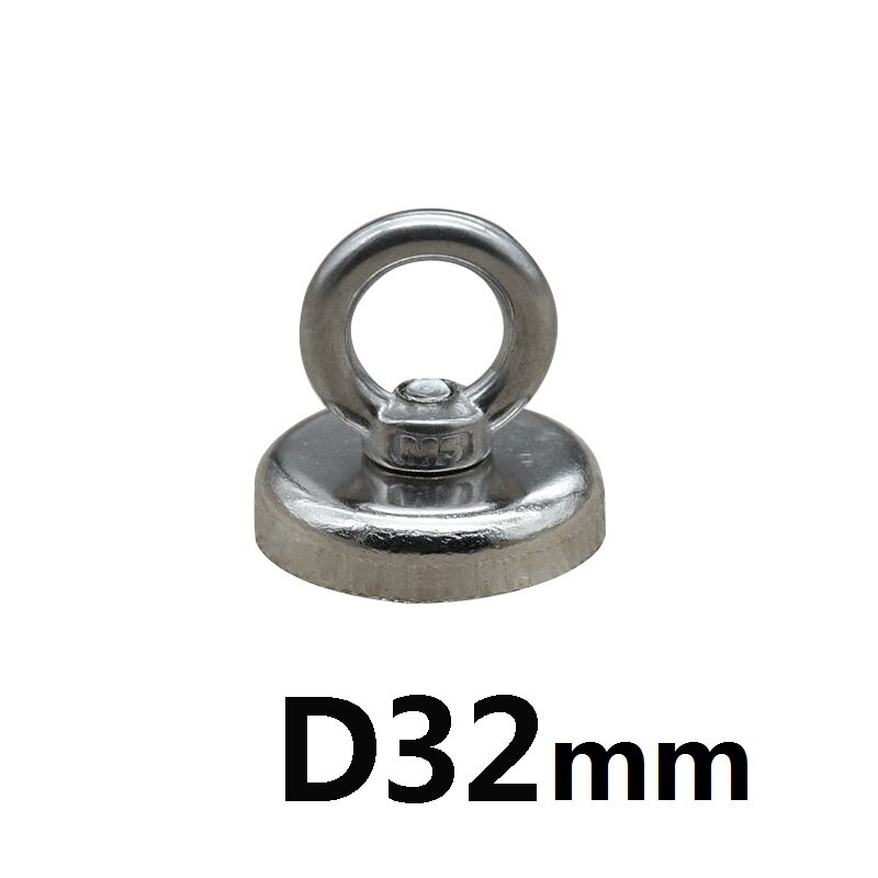Nam châm cứu hộ d32mm hút 10kg