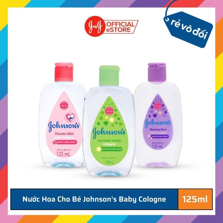 Nước hoa cho bé Johnsons Baby Cologne - Dung tích 125ml