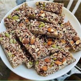 1kg thanh gạo lức ngũ cốc vị rong biển