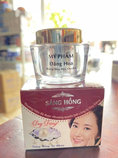 Kem Sáng Hồng duy Đặng mụn, thâm, trắng da