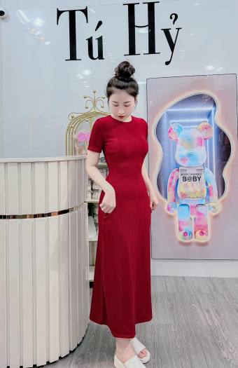 ĐẦM BODY CỔ V ĐẮP NHÚN, CÓ THẮT LƯNG – Maxivic Fashion