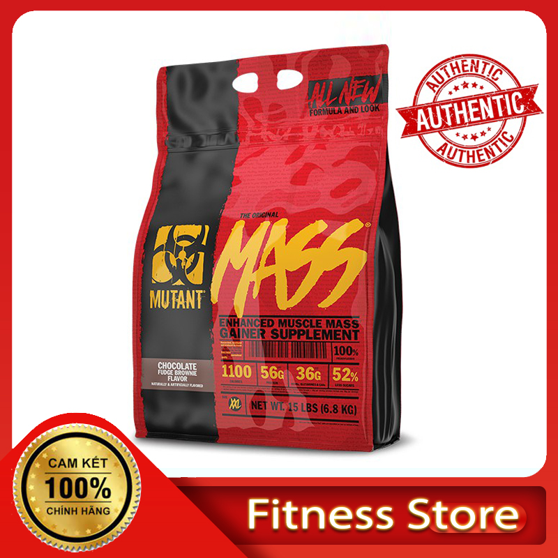 Sữa tăng cân mutant mass 12 lbs hỗ trợ tăng cân, tăng cơ cho người gầy, kén ăn, khó lên cân, authentic 100%.