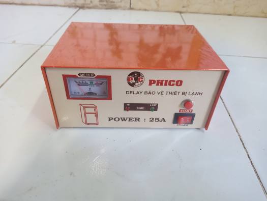 Với bộ bảo vệ tủ lạnh Delay 25A Phico giúp tủ lạnh không bị sốc gas nên bền hơn- Shop uy tín