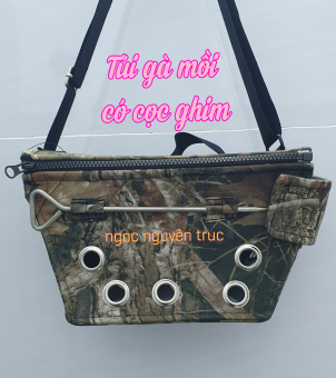 Túi gà mồi  kèm cọc ghim