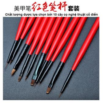 Set cọ 7 cây cao cấp cổ điển