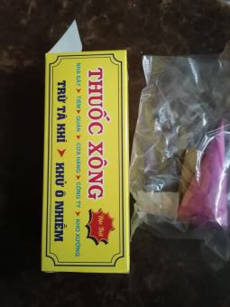 xông nhà đặc biệt trừ tà khí phong long không cần sử dụng than