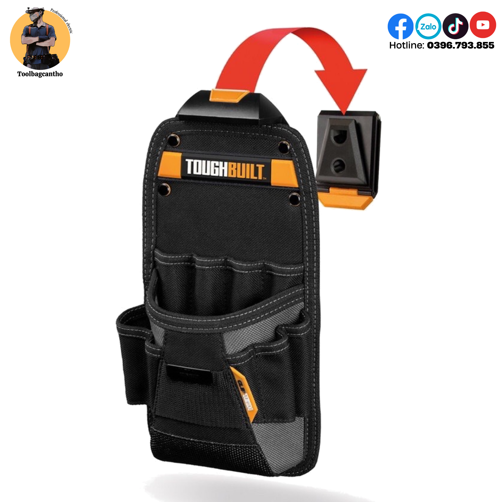 Túi đeo đồ nghề Toughbuilt CT-22