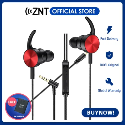 [NEW] ZNT XG Wired Gaming Earphones In Ear Headphones No Delay Deep Bass Headset with Mic Sport PUBG For GAMING PC/Phone (2)