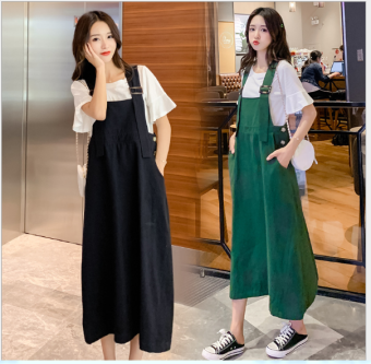 ĐẦM BẦU VÁY BẦU CÔNG SỞ YẾM   PHONG CÁCH HÀN QUỐC( có kèm áo thun )