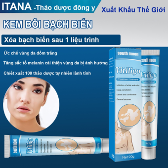 Kem bôi bạch biến Vitiligo Southmoon làm mờ bạch biến đốm trắng - 20gr