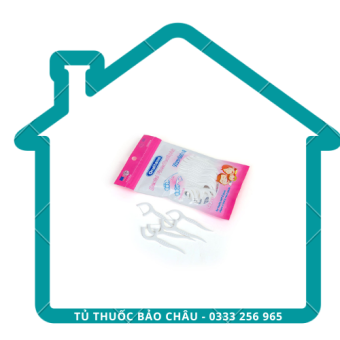 Tăm chỉ nha khoa ORALTANA Túi 50 cái - Tanaphar