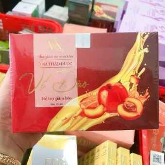 Trà Giảm Cân Vị Đào - Trà thảo dượᴄ vị đào giảm béo chính hãng