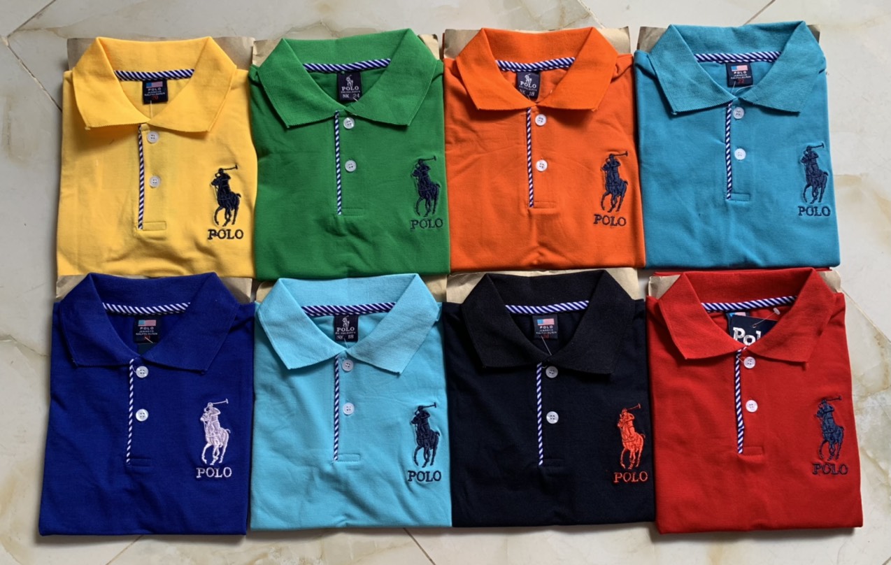 Áo thun bé trai cổ bẻ, vải cá sấu Cotton xuất xịn, chuẩn form,sang trọng