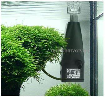 Máy lọc váng đầu hút xoáy xoay cho hồ cá cảnh thủy sinh