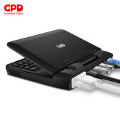 Gpd MicroPC Latest HW Update 6 Inch Handheld Industry Laptop Windows 10 Pro 8GB Ram 256GB Rom Portable PC Apply to Communication Electric Power Exploration Mining Archaeology Business Services