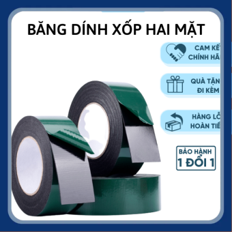 Băng Dính Xốp Hai Mặt Siêu Dính Đủ Cỡ; băng keo xốp hai mặt