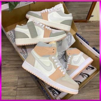 Giày thể thao nữ - sneaker nữ , Giày thể thao Jordan cổ cao thấp Milan JD1 Milan hottrend