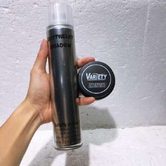 Combo gôm xịt tóc  và sáp vuốt tóc nam