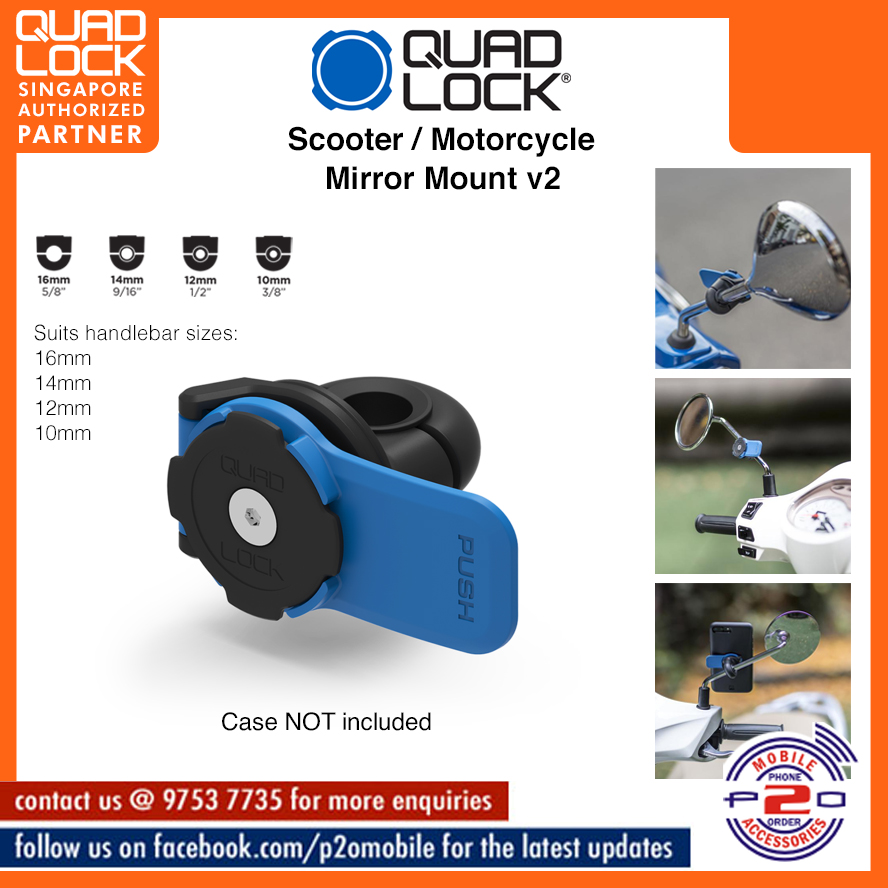 Quad lock QLM-MIR-2 Phone Support