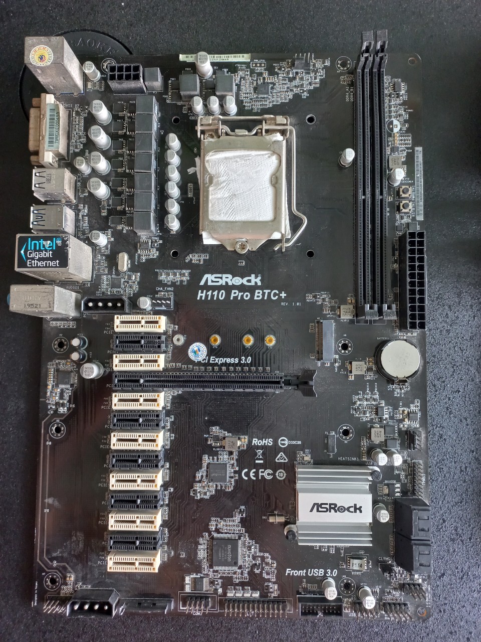 Main h110 asrock pro btc+