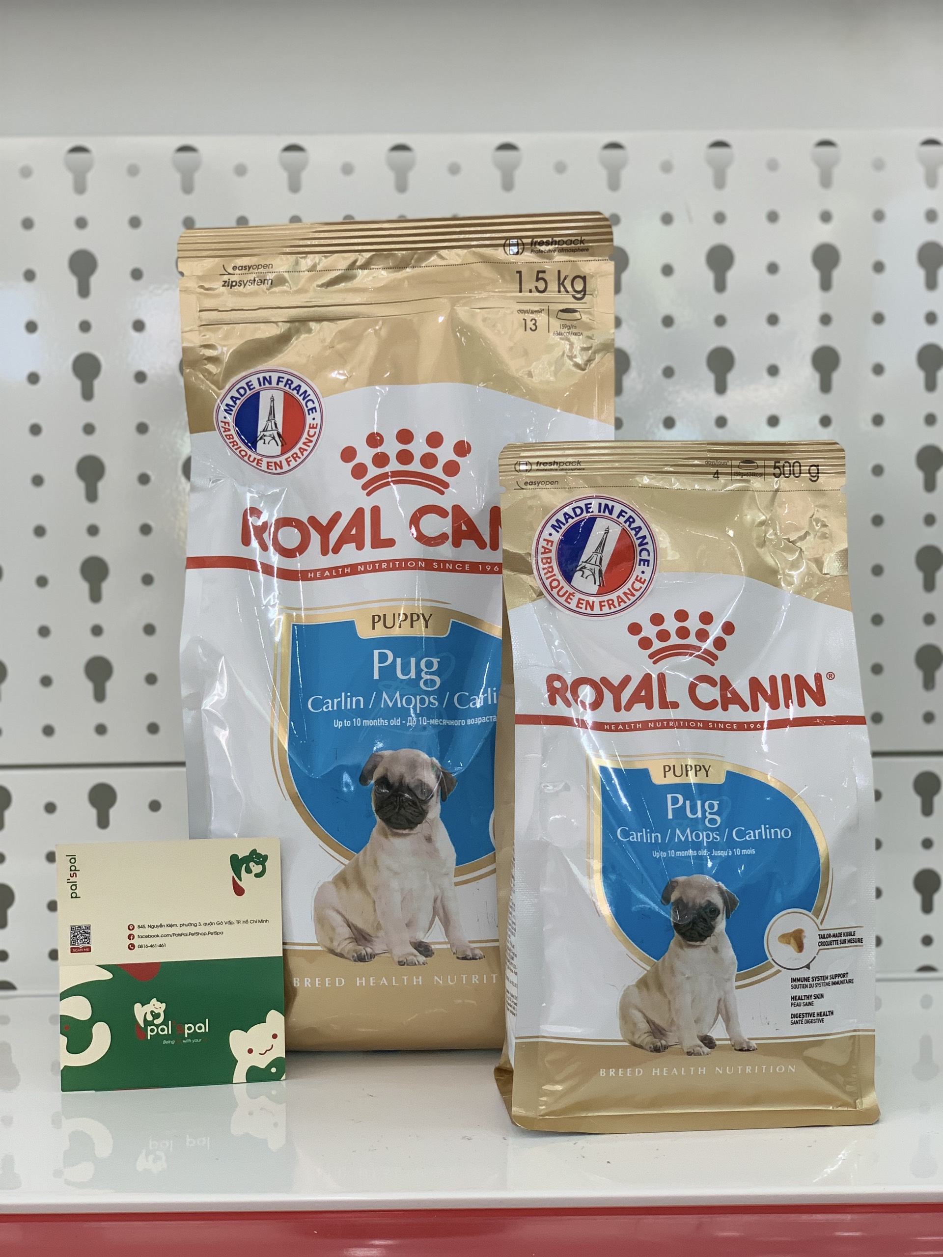 Royal canin pug puppy 500g - thức ăn hạt cho chó pug dưới 10 tháng tuổi