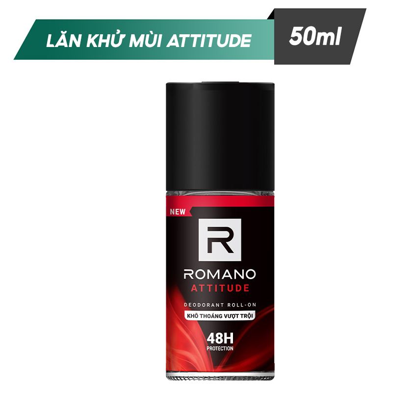 Lăn Khử Mùi Hương Nước Hoa Romano Attitude 50ml