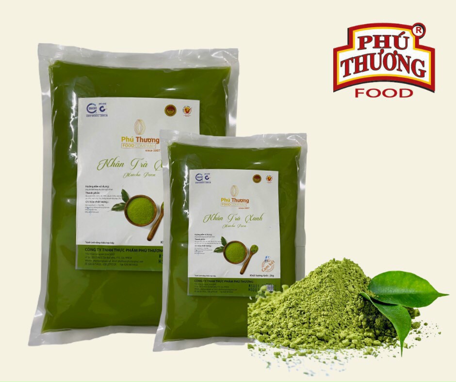 Nhân bánh trung thu Trà xanh Phú thương