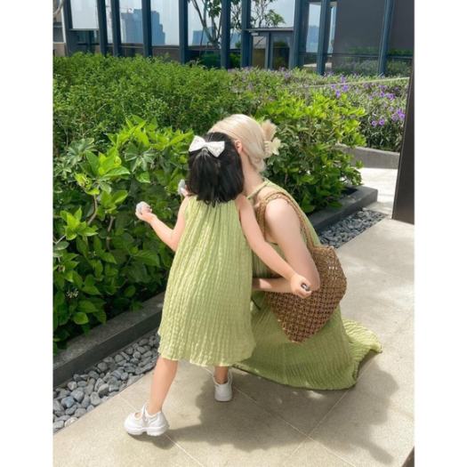 Váy đầm maxi cho bé đi biển - Vân Kim Shop
