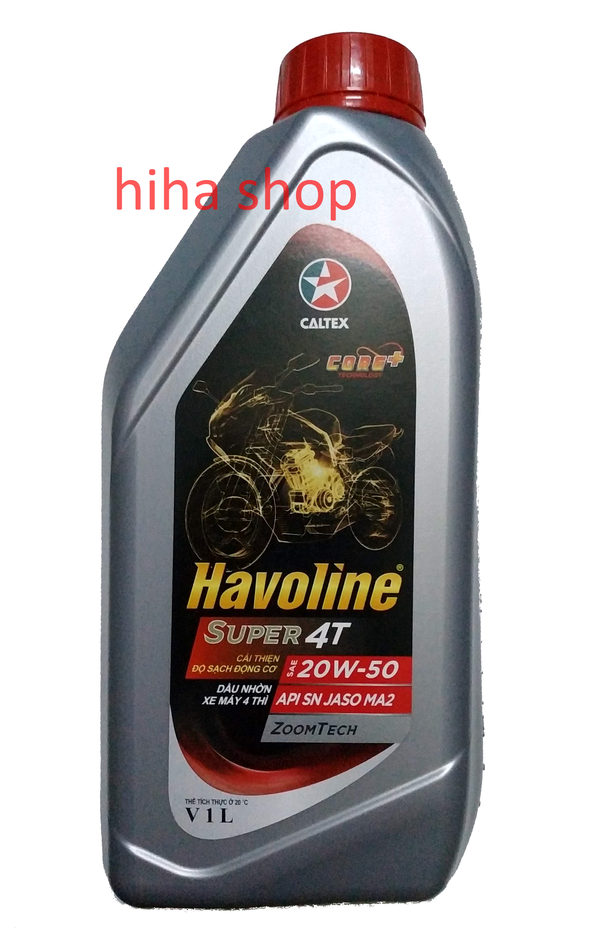 Dầu nhớt xe số caltex havoline 20w50 api sn