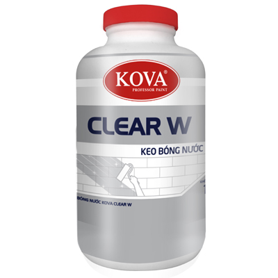 Keo phủ bóng kova clear w 1kg