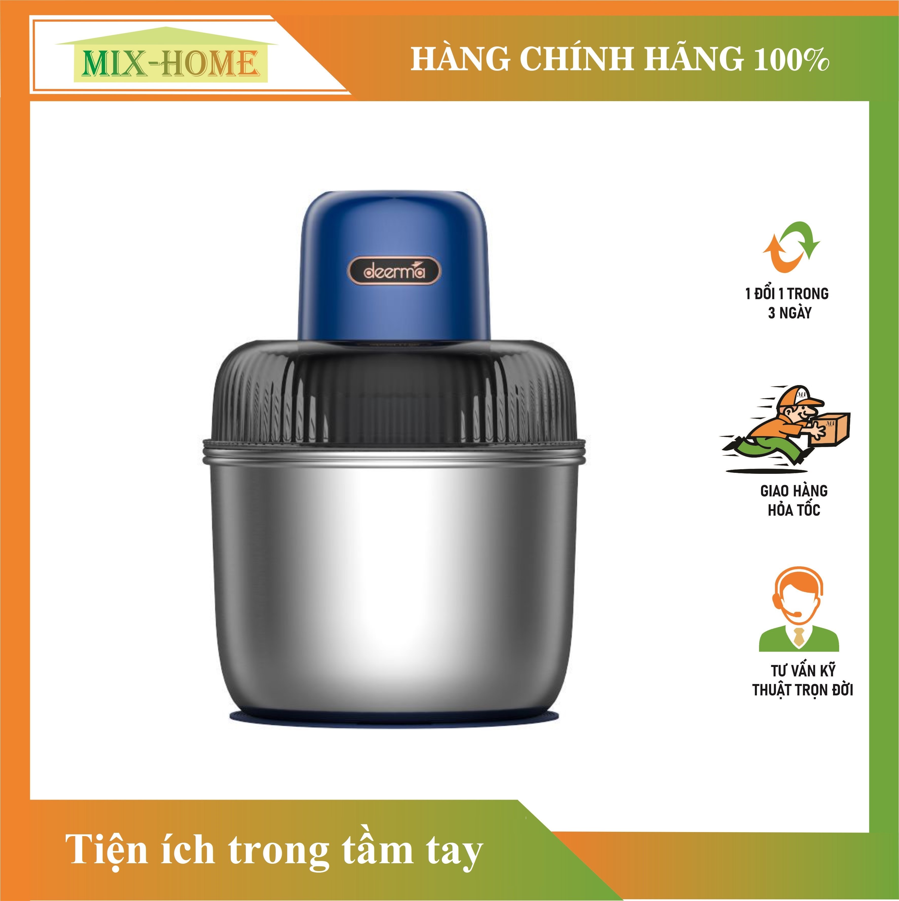 Máy xay thịt đa năng Deerma JR02