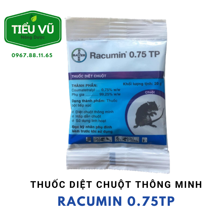 Gói thuốc diệt chuột thông minh Racumin