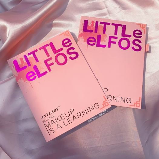 Phấn mắt Any Lady Little eLFOS 30 ô Bảng phấn trang điểm mắt đa năng Phấn mắt nhũ lì kim tuyến siêu xinh