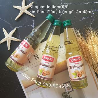 DẦU ĂN DẶM CHO BÉ 6M+ - Dầu óc chó