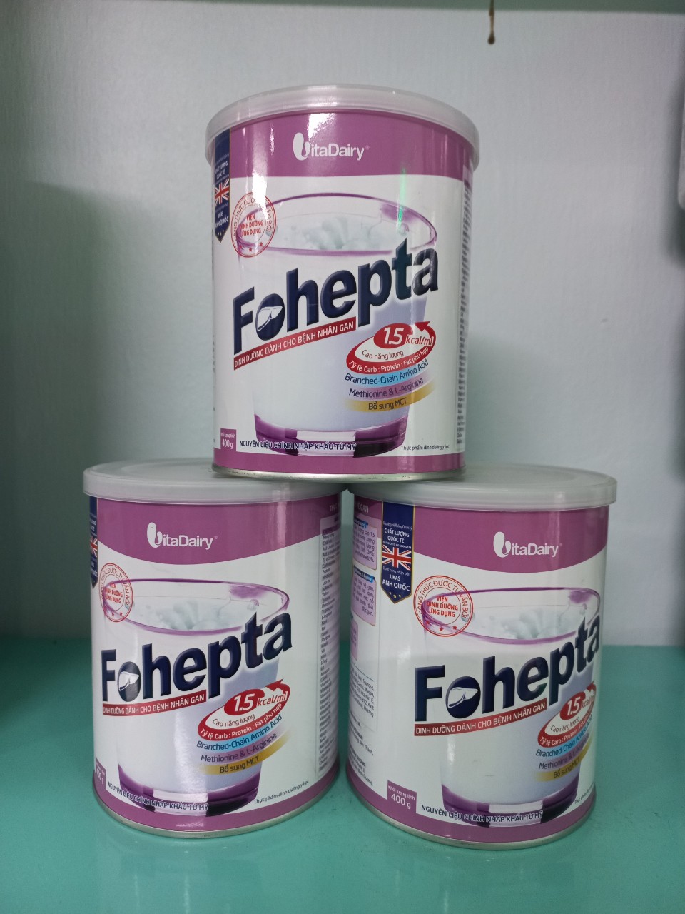 Sữa fohepta 400g cho người bệnh gan date mới