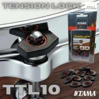 Tension Lock TAMA ตัวล๊อคน๊อตกลองสแนร์ ชุด10ตัว  รุ่น TTL10