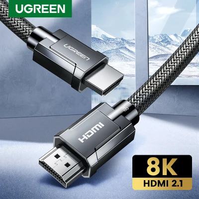 UGREEN HDMI 2.1 Cable 8K/60Hz 4K/120Hz 48Gbps HDCP2.2 HDMI Cable Cord for PS4 PS5 Splitter Switch Audio Video Cable 8K HDMI 2.1 (1)